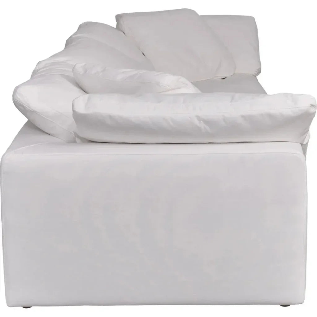 Terra Performance Fabric & Wood Off-White Modular Sofa-Modular Sofas-Moe's Home-LOOMLAN