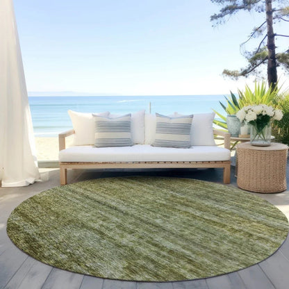 Terrae Green Washable Indoor - Outdoor Rug - LOOMLAN - LOOMLAN Rugs - Outdoor Rugs
