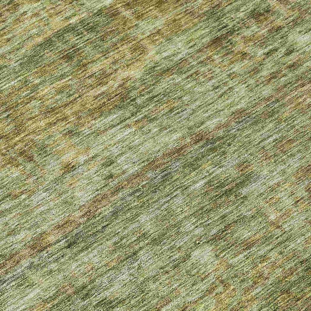Terrae Green Washable Indoor - Outdoor Rug - LOOMLAN - LOOMLAN Rugs - Outdoor Rugs