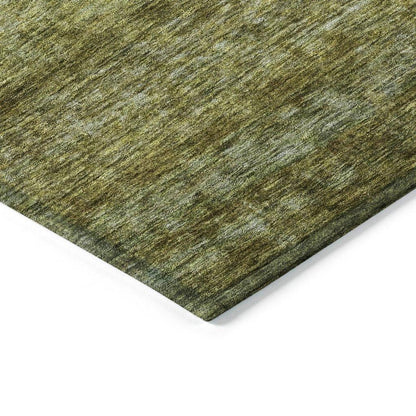Terrae Green Washable Indoor - Outdoor Rug - LOOMLAN - LOOMLAN Rugs - Outdoor Rugs