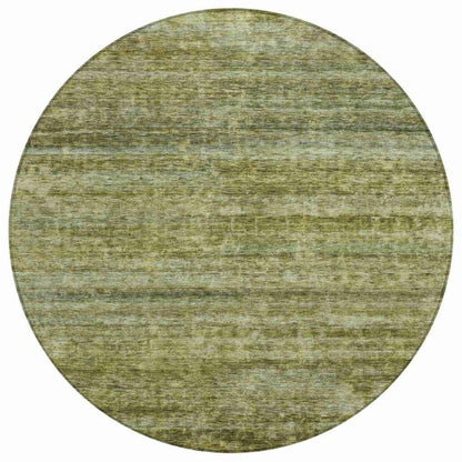 Terrae Green Washable Indoor - Outdoor Rug - LOOMLAN - LOOMLAN Rugs - Outdoor Rugs