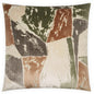 Terrain Green Throw Pillow