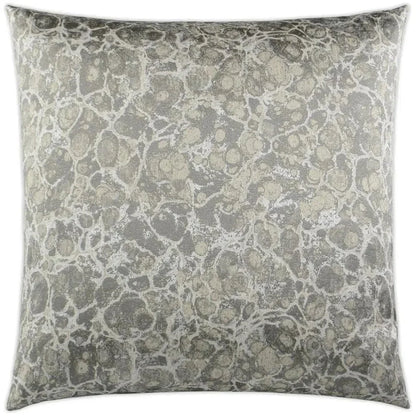 Terrazzo Silver Throw Pillow With Insert - LOOMLAN - D.V. Kap - Throw Pillows