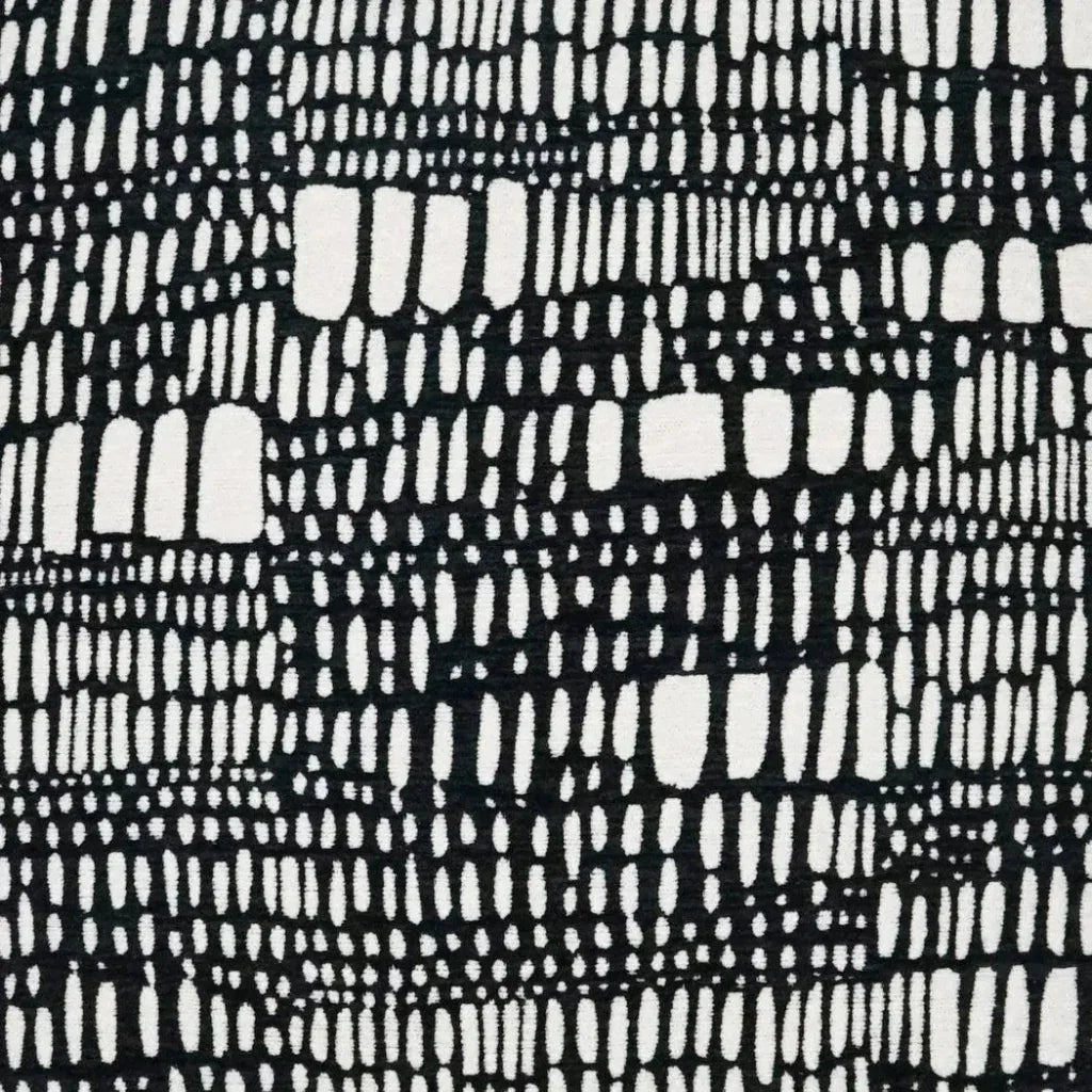 Tesota Domino Abstract Black Large Throw Pillow Insert - LOOMLAN - D.V. Kap - Throw Pillows