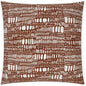 Tesota Sierra Red Large Throw Pillow Insert - LOOMLAN - D.V. Kap - Throw Pillows