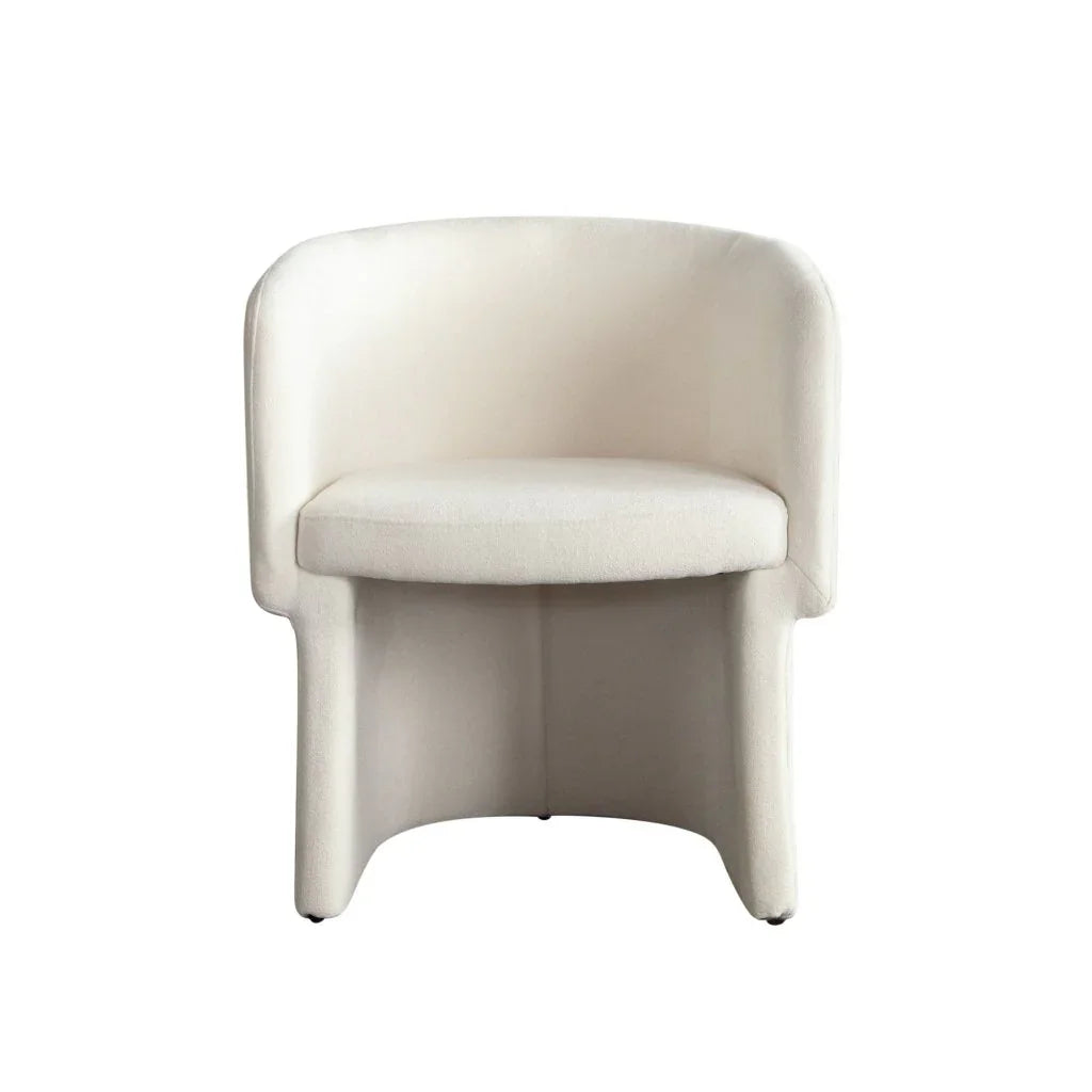Tess Performance Velvet Modern Dining Chair - LOOMLAN - Diamond Sofa - Dining Chairs
