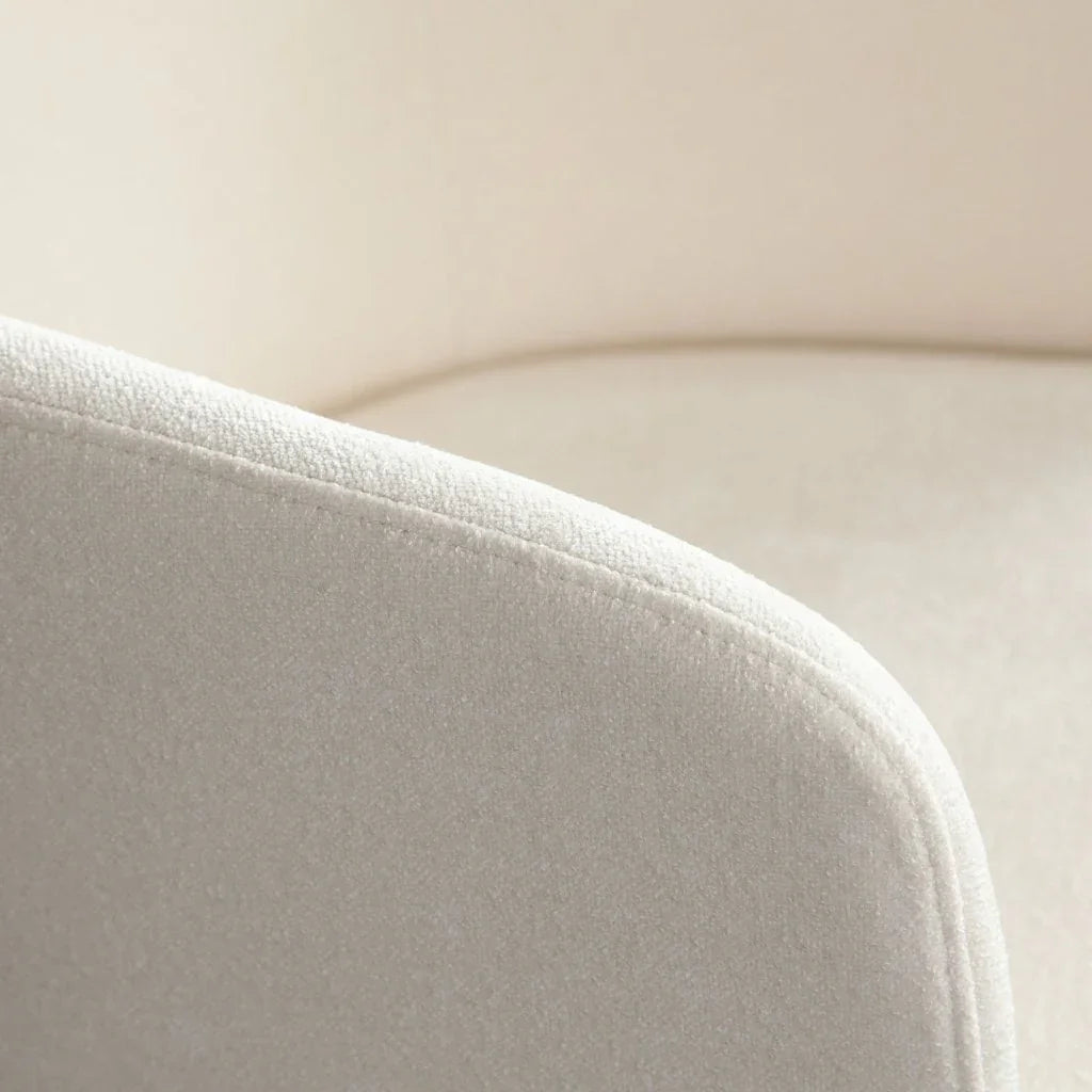 Tess Performance Velvet Modern Dining Chair - LOOMLAN - Diamond Sofa - Dining Chairs