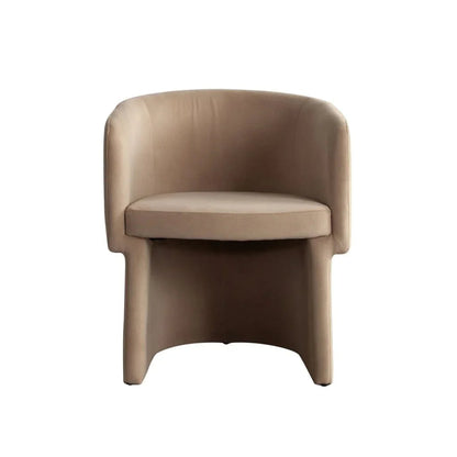 Tess Performance Velvet Modern Dining Chair - LOOMLAN - Diamond Sofa - Dining Chairs