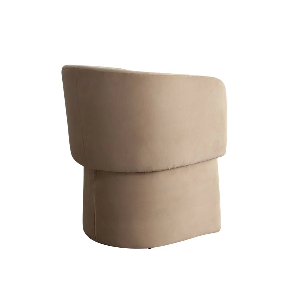 Tess Performance Velvet Modern Dining Chair - LOOMLAN - Diamond Sofa - Dining Chairs