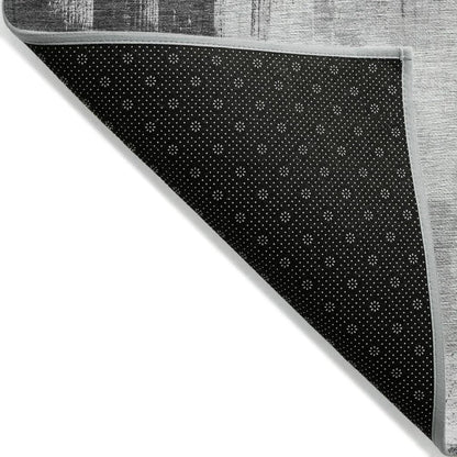 Tethira Gray Washable Indoor - Outdoor Rug - LOOMLAN - LOOMLAN Rugs - Outdoor Rugs