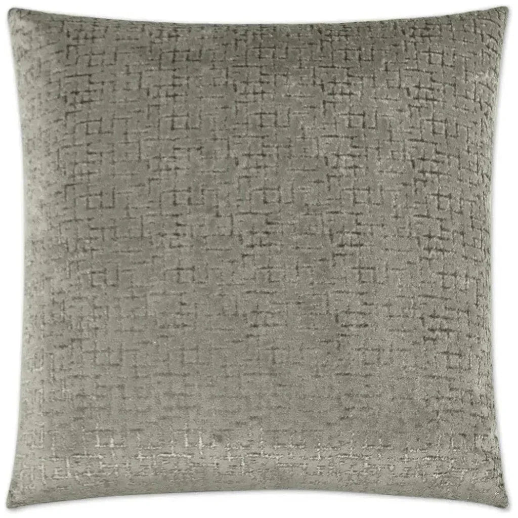 Tetris Charcoal Grey Throw Pillow Insert - LOOMLAN - D.V. Kap - Throw Pillows