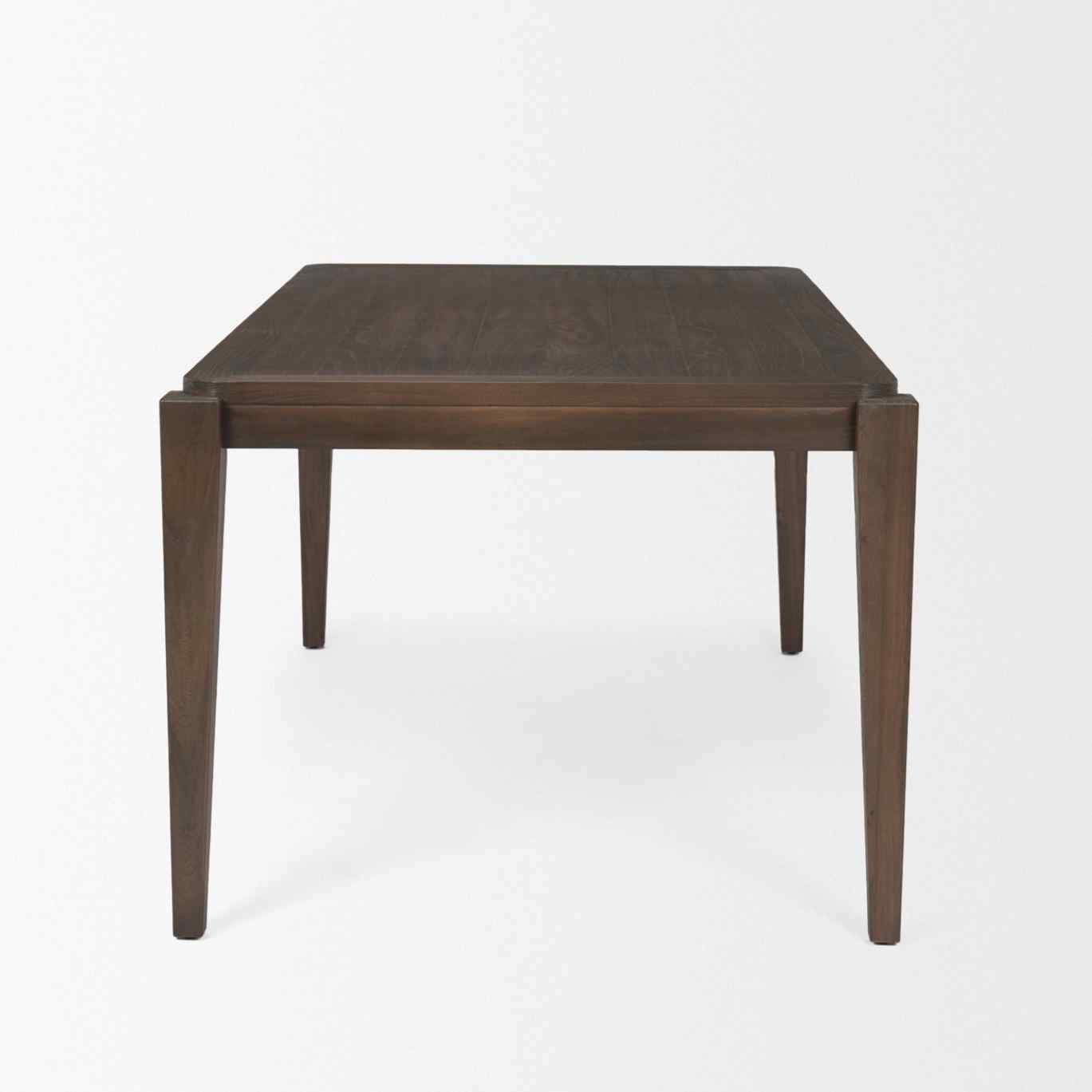 Teva Wood Rectangular Dining Table-Dining Tables-Mercana-LOOMLAN