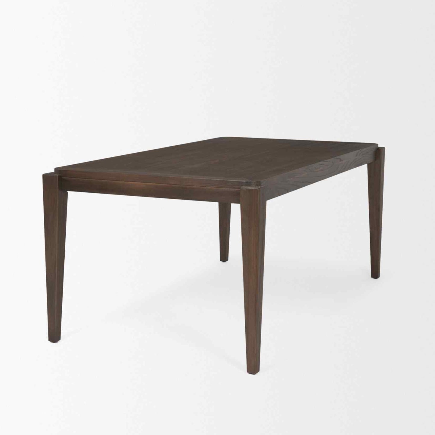 Teva Wood Rectangular Dining Table-Dining Tables-Mercana-LOOMLAN