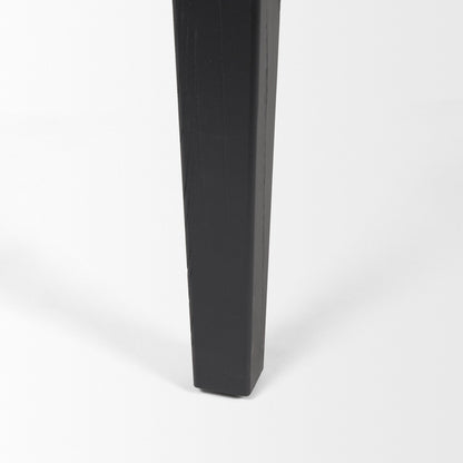 Teva Wooden Black Dining Table-Dining Tables-Mercana-LOOMLAN