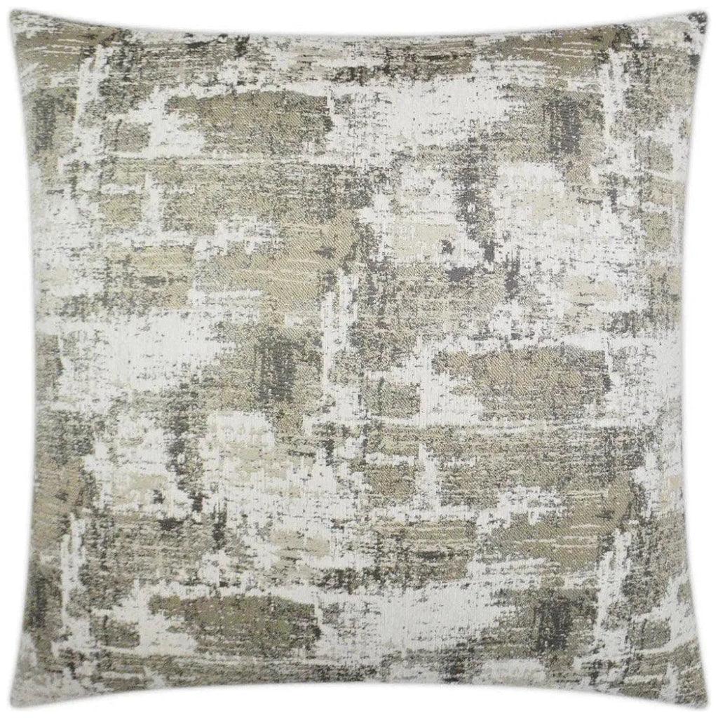 Textural Glow Brown Throw Pillow With Insert - LOOMLAN - D.V. Kap - Throw Pillows