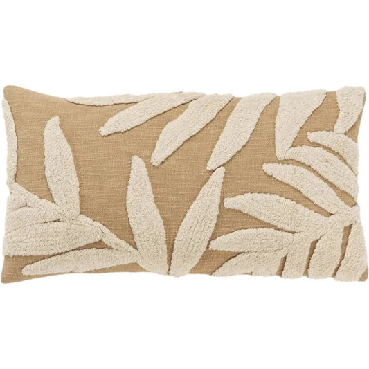 Textural Long Lumbar Pillow With Insert - LOOMLAN - LOOMLAN - Throw Pillows
