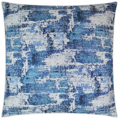 Textural Marine Blue Throw Pillow Insert - LOOMLAN - D.V. Kap - Throw Pillows