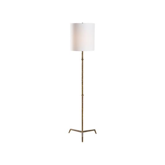 Textured Metal Floor Lamp-Floor Lamps-Chelsea House-LOOMLAN