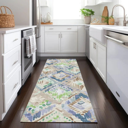 Thalara Brown Washable Indoor - Outdoor Rug - LOOMLAN - LOOMLAN Rugs - Outdoor Rugs