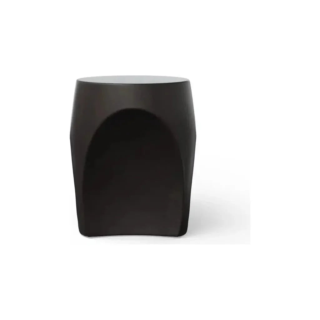 Thalia Concrete Made Outdoor Stool-Garden Stools-Urbia-LOOMLAN