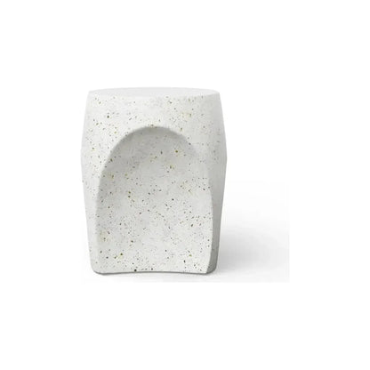 Thalia Concrete Made Outdoor Stool-Garden Stools-Urbia-LOOMLAN
