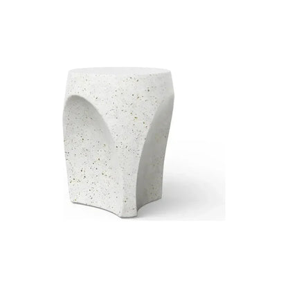 Thalia Concrete Made Outdoor Stool-Garden Stools-Urbia-LOOMLAN