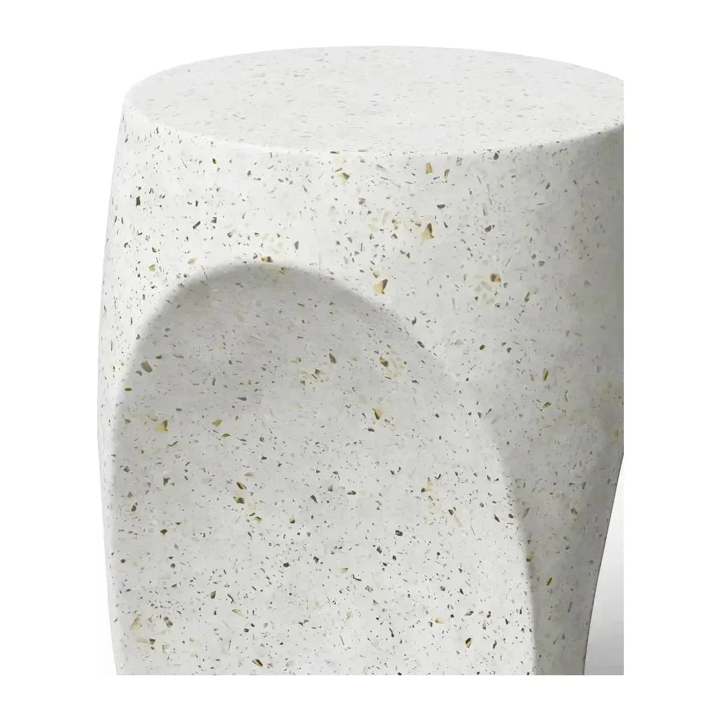 Thalia Concrete Made Outdoor Stool-Garden Stools-Urbia-LOOMLAN