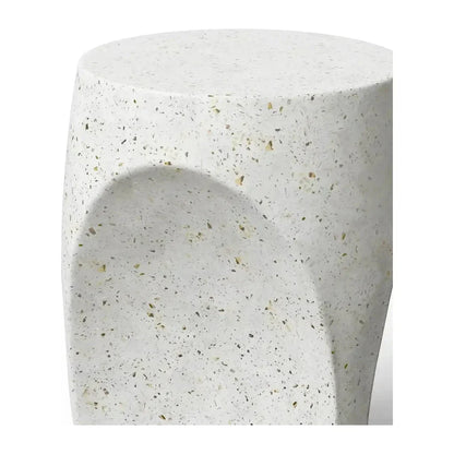 Thalia Concrete Made Outdoor Stool-Garden Stools-Urbia-LOOMLAN