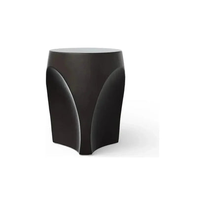 Thalia Concrete Made Outdoor Stool-Garden Stools-Urbia-Lava-LOOMLAN