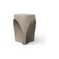 Thalia Concrete Made Outdoor Stool-Garden Stools-Urbia-Dark Grey-LOOMLAN