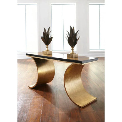 Thames Wood Top Console Table - LOOMLAN - Chelsea House - Console Tables