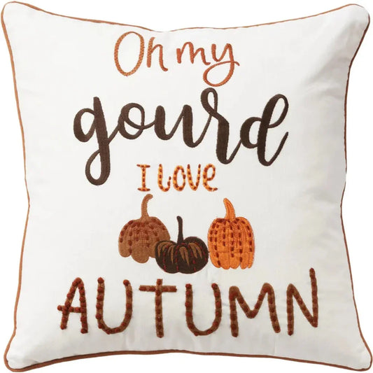 Thanksgiving Decorative Pillow Gourd - LOOMLAN - LOOMLAN - Throw Pillows