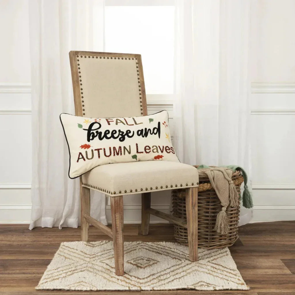 Thanksgiving Lumbar Pillow Fall Breeze - LOOMLAN - LOOMLAN - Throw Pillows