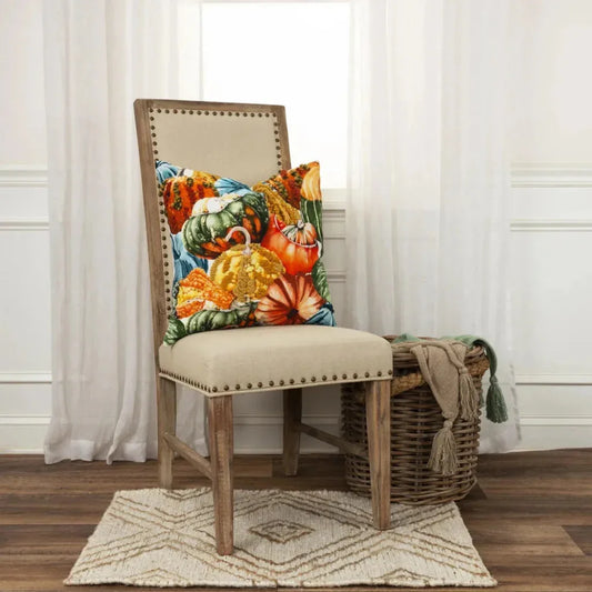 Thanksgiving Multicolor Throw Pillow Zoey - LOOMLAN - LOOMLAN - Throw Pillows