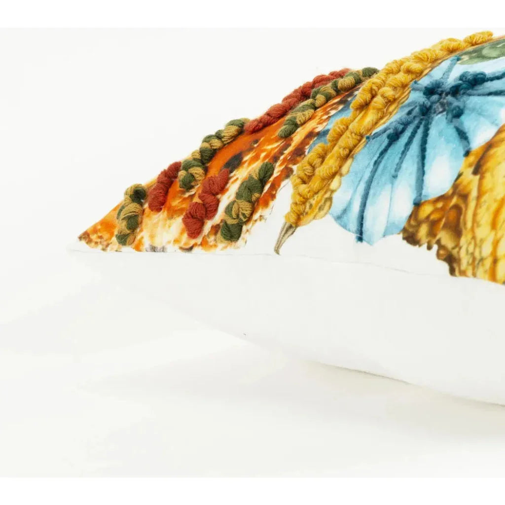 Thanksgiving Multicolor Throw Pillow Zoey - LOOMLAN - LOOMLAN - Throw Pillows