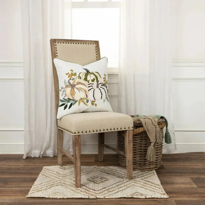 Thanksgiving Pastel Pumpkin Throw Pillow Raya - LOOMLAN - LOOMLAN - Throw Pillows