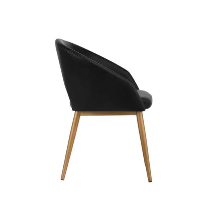 Thatcher Leather Armless Dining Armchair - LOOMLAN - SUNPAN - Dining Chairs