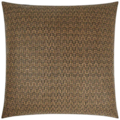 Thatchwork Safari Brown Large Throw Pillow Insert - LOOMLAN - D.V. Kap - Throw Pillows