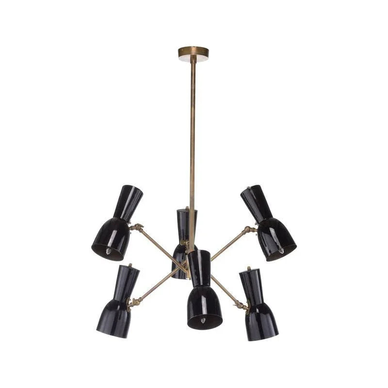 Thayer Mid - Century Lighting Chandelier - LOOMLAN - Wildwood - Chandeliers