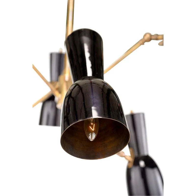 Thayer Mid - Century Lighting Chandelier - LOOMLAN - Wildwood - Chandeliers