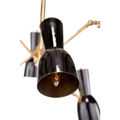 Thayer Mid - Century Lighting Chandelier - LOOMLAN - Wildwood - Chandeliers