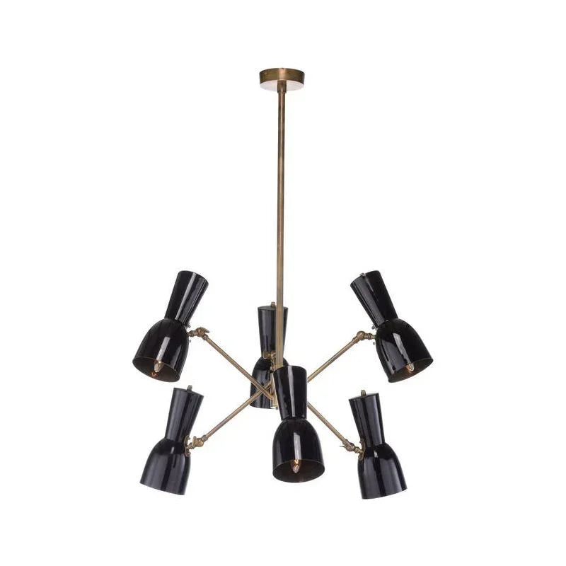 Thayer Mid - Century Lighting Chandelier - LOOMLAN - Wildwood - Chandeliers
