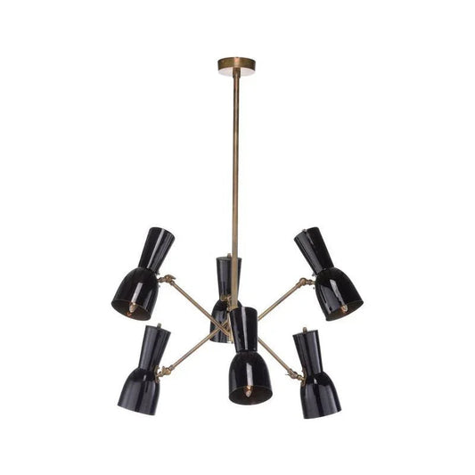 Thayer Mid - Century Lighting Chandelier - LOOMLAN - Wildwood - Chandeliers
