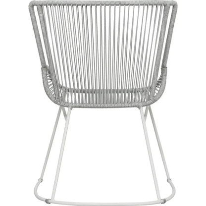 The Dane Dining Arm Chair 2PC Grey Patio Dining Chairs-Outdoor Dining Chairs-Seasonal Living-LOOMLAN