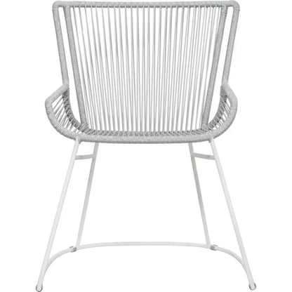 The Dane Dining Arm Chair 2PC Grey Patio Dining Chairs-Outdoor Dining Chairs-Seasonal Living-LOOMLAN