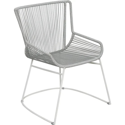 The Dane Dining Arm Chair 2PC Grey Patio Dining Chairs-Outdoor Dining Chairs-Seasonal Living-LOOMLAN