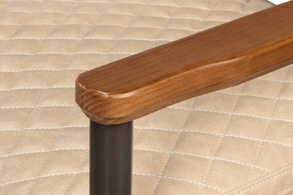 The Harley Leather Armchair - LOOMLAN - Sarreid - Accent Chairs