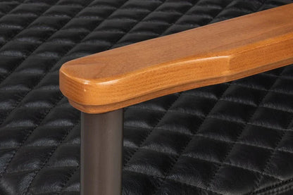 The Harley Leather Armchair - LOOMLAN - Sarreid - Accent Chairs