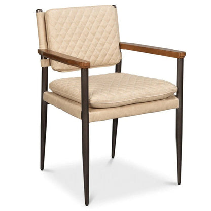 The Harley Leather Dining Chair