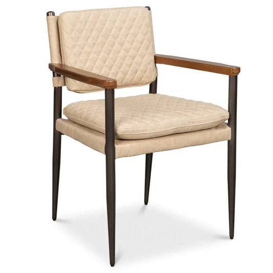 The Harley Leather Dining Chair